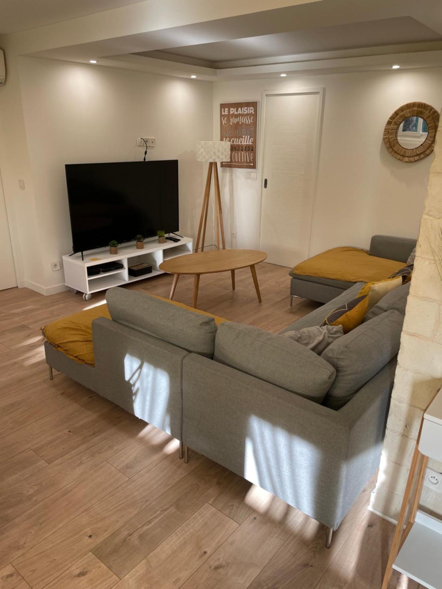 Joli Rez De Jardin 4 Pieces A Cagnes Sur Mer Eksteriør bilde